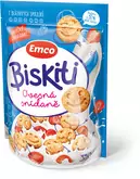 Emco Biskiti mléční s jahodami 350 g