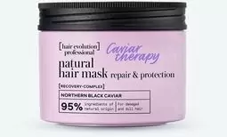 Natura Siberica Hair Evolution Přirodní regenerační vlasová maska Caviar Therapy 150 ml