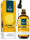 WoldoHealth Vitamín D3 kapky 50 ml