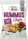 Eat Real Chipsy Hummus, rajče a bazalka 45 g