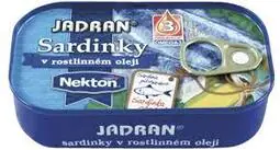 Jadran Sardinky v rostlinném oleji 125 g