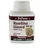 MedPharma Kyselina listová 800 µg 107 tablet