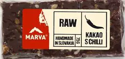 Marva RAW Tyčinka kakao & chilli 50 g