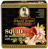 Franz Josef Kaiser Kalamáry ve slunečnicovém oleji s česnekovou příchutí 80 g