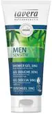Lavera Men Sensitiv Vlasový a tělový šampon pro muže 3v1 BIO 200 ml