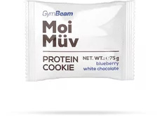 GymBeam MoiMüv Cookie borůvka a bílá čokoláda 75 g