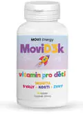 Movit energy MoviD3k - vitamin D3 pro děti, 800 I.U., 90 tablet