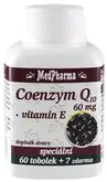 MedPharma COENZYM Q10 + vitamín E 60mg 67 tablet