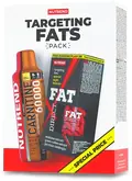 Nutrend Balíček Targeting Fats (Fat Direct 60 kapslí, Carnitine 60000 + Synephrine 500 ml)