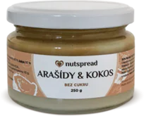 Nutspread Kokosovo - arašídové máslo 250 g