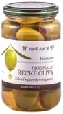 Hermes Zelené olivy s papričkou 190 g