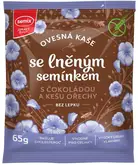 Semix Ovesná kaše s čokoládou, kešu ořechy a lněným semínkem bez lepku 65 g