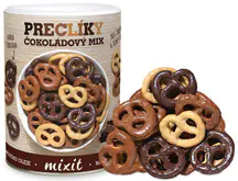 Mixit Mix preclíků v čokoládě 250 g