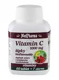 MedPharma Vitamin C 1000 mg s šípky 67 tablet