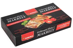 Sokra Grilované filety z makrely v tomatě 190 g