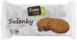 Free village Sušenky ovesné čokoládové bez lepku 50 g