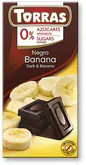 Torras Hořká čokoláda s banánem 75 g