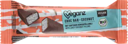Veganz Čokoládová tyčinka s kokosem BIO 40 g