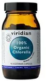 Viridian 100% Organic Chlorella 90 kapslí