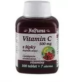 MedPharma Vitamin C 500 mg s šípky, prodloužený účinek 107 tablet