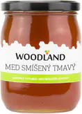 Woodland smíšený tmavý med 720 g