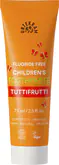 Urtekram Dětská zubní pasta Tutti frutti BIO 75 ml