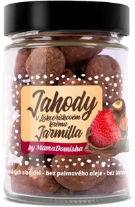 GRIZLY Jahody v mléčné čokoládě s krémem Jarmilla by @mamadomisha 90 g