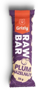 GRIZLY Raw Bar Švestka 55 g