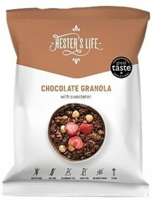 Hesters life Extra Čokoládová granola 60 g
