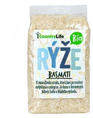 Country Life Rýže basmati  BIO 500 g