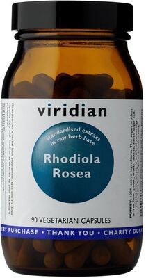 Viridian Rhodiola Rosea 90 kapslí