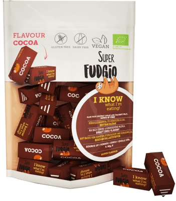 Super Fudgio Veganské karamely – kakao BIO 150 g