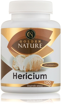 Golden Nature Hericium 30 % polysacharidů 100 kapslí