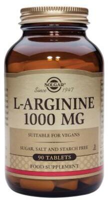 Solgar L-Arginin 1000 mg 90 tablet