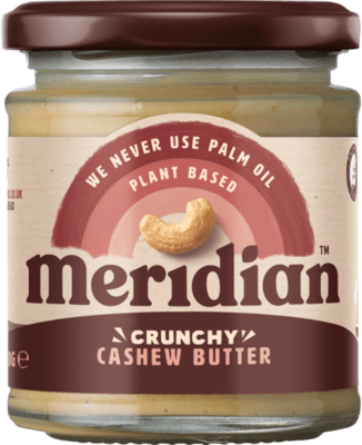 Meridian Kešu máslo křupavé 170 g