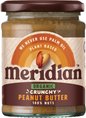 Meridian Bio Arašídové máslo křupavé 280 g