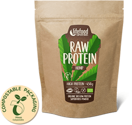 Lifefood Konopný protein BIO RAW 450 g