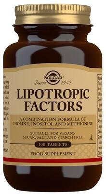 Solgar Lipotropní faktory 50 tablet