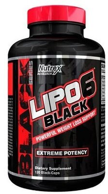 Nutrex Lipo-6 Black 120 kapslí