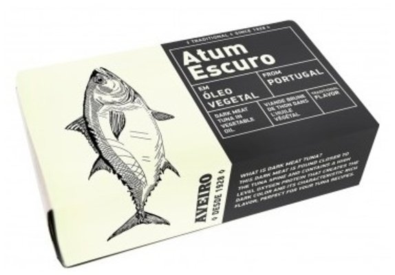 Aveiro Tmavé maso z tuňáka v rostlinném oleji 120 g
