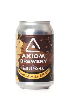 Axiom Brewery Melipona Junior 14°alk. 4,9 %; 330 ml Mléčný stout s vanilkou