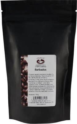 Oxalis káva aromatizovaná mletá - Barbados 150 g