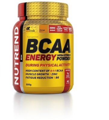 Nutrend BCAA Energy mega strong powder 500 g