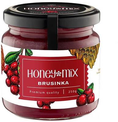 Honeymix Med s brusinkou 250 g