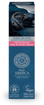 Natura Siberica Faroe Islands Zpevňující krém na ruce a nehty 75 ml