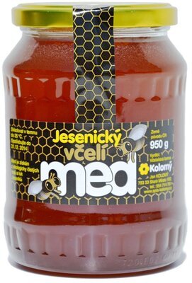 Jesenický med Květový malinový 950 g