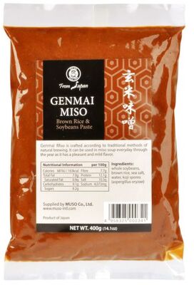 Muso Genmai hnědá rýže 400 g