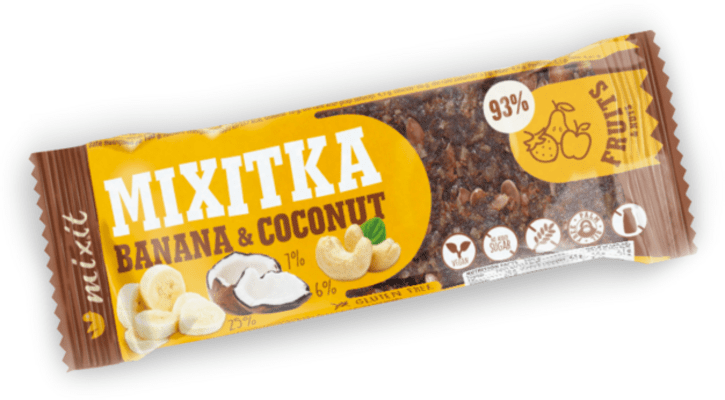 Mixit Mixitka banán a kokos 46 g