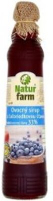 NaturFarm Sirup borůvka 33% 700 ml