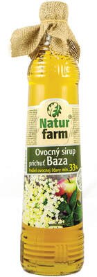 NaturFarm Sirup květ bezu 33% 700 ml
